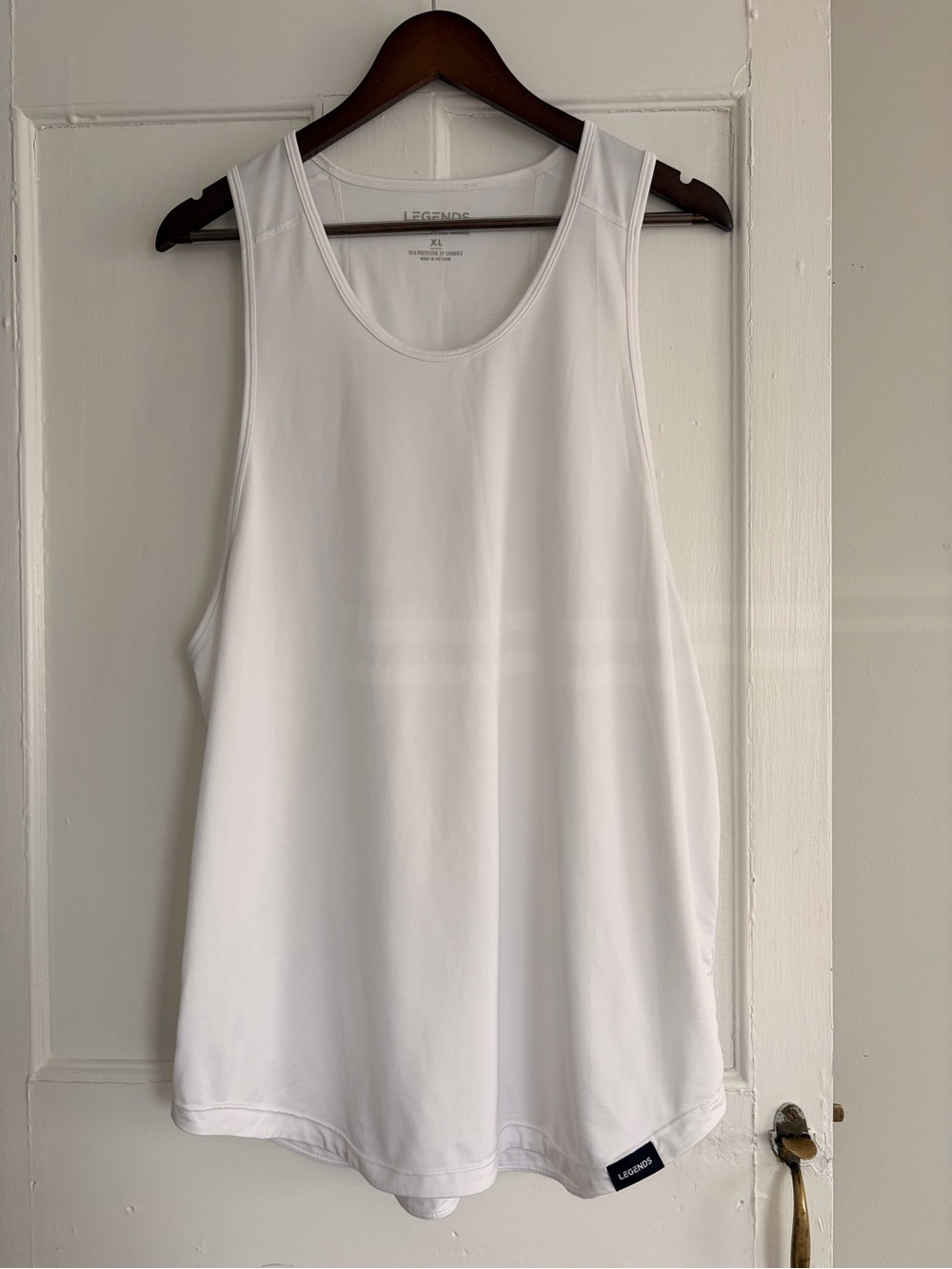 LEGENDS Men's White Tank Top